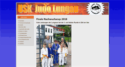 Desktop Screenshot of judo-lungau.at